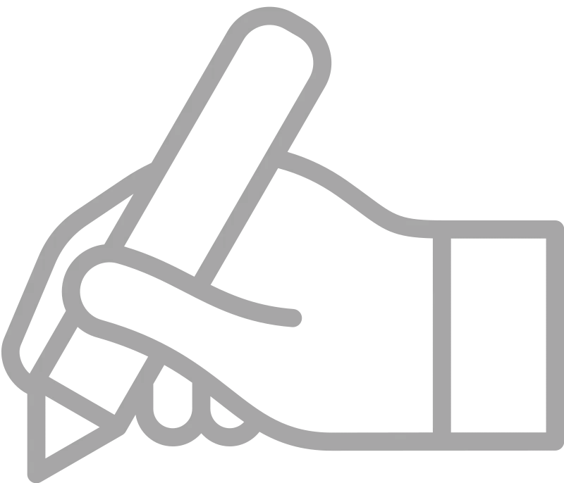 Hem Writing icon