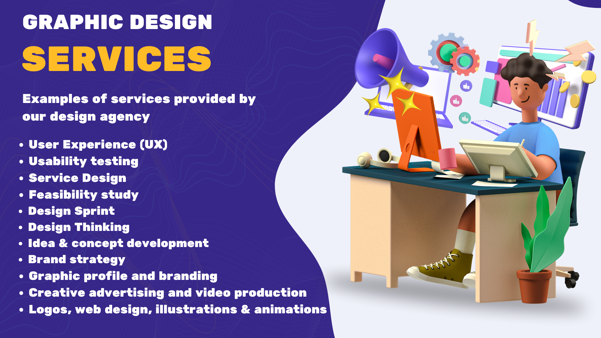 Affordable, professional, and creative graphic design for small business growth Graphic design services for small business